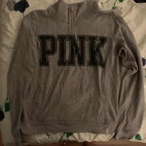 PINK BY VS Quarter Zip